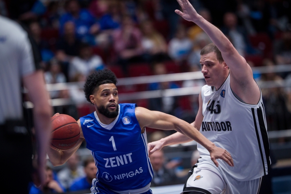 Единая Лига ВТБ 2017/2018, 1/4 финала плей-офф, «Зенит» — «Автодор»