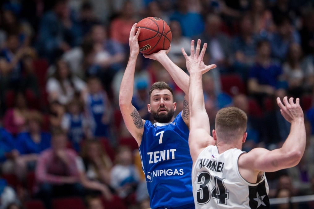 Единая Лига ВТБ 2017/2018, 1/4 финала плей-офф, «Зенит» — «Автодор»