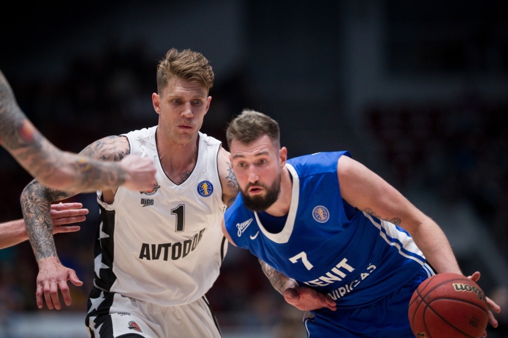 Единая Лига ВТБ 2017/2018, 1/4 финала плей-офф, «Зенит» — «Автодор»