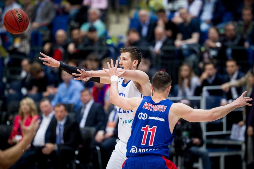 Единая Лига ВТБ 2017/2018, 1/2 финала, «Зенит» — ЦСКА