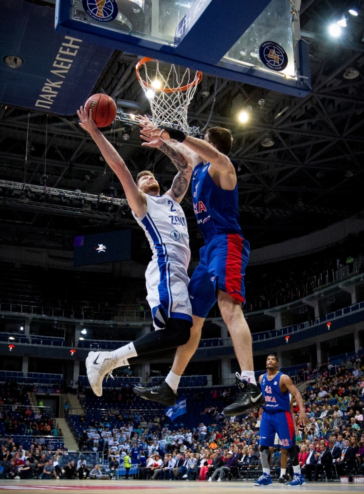 Единая Лига ВТБ 2017/2018, 1/2 финала, «Зенит» — ЦСКА