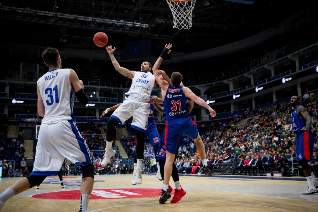 Единая Лига ВТБ 2017/2018, 1/2 финала, «Зенит» — ЦСКА