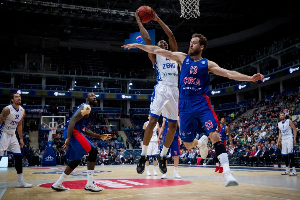 Единая Лига ВТБ 2017/2018, 1/2 финала, «Зенит» — ЦСКА