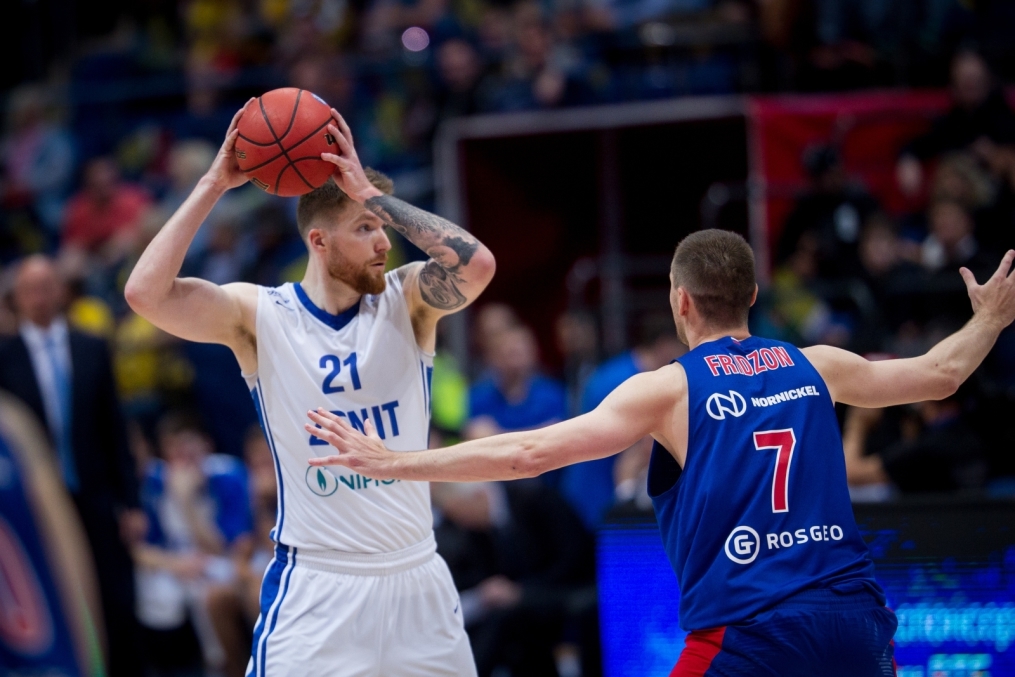 Единая Лига ВТБ 2017/2018, 1/2 финала, «Зенит» — ЦСКА