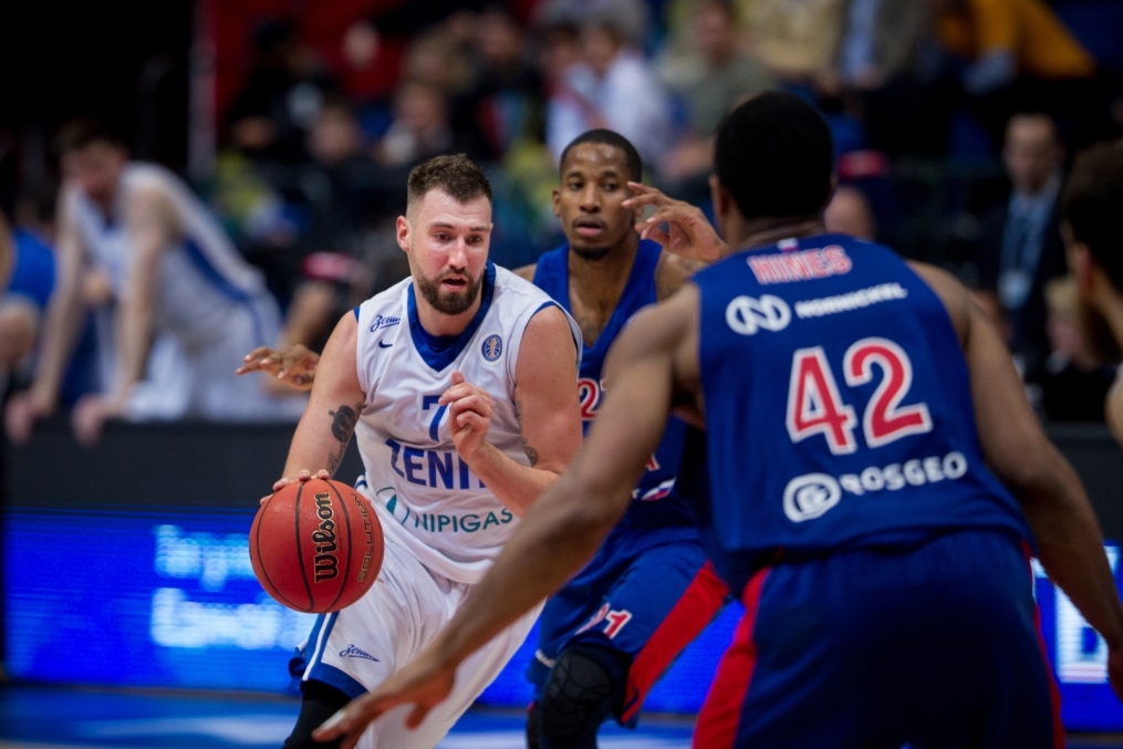 Единая Лига ВТБ 2017/2018, 1/2 финала, «Зенит» — ЦСКА