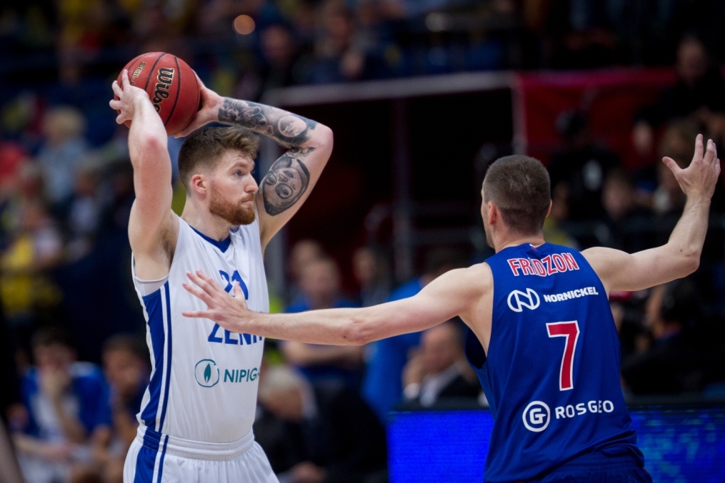 Единая Лига ВТБ 2017/2018, 1/2 финала, «Зенит» — ЦСКА