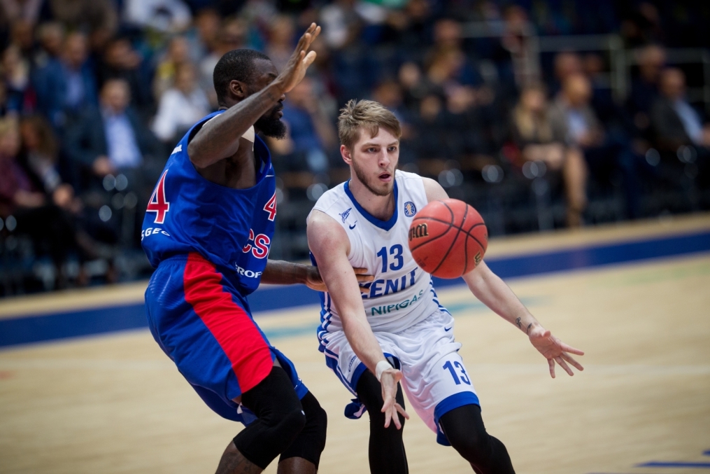 Единая Лига ВТБ 2017/2018, 1/2 финала, «Зенит» — ЦСКА