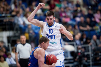 Единая Лига ВТБ 2017/2018, 1/2 финала, «Зенит» — ЦСКА