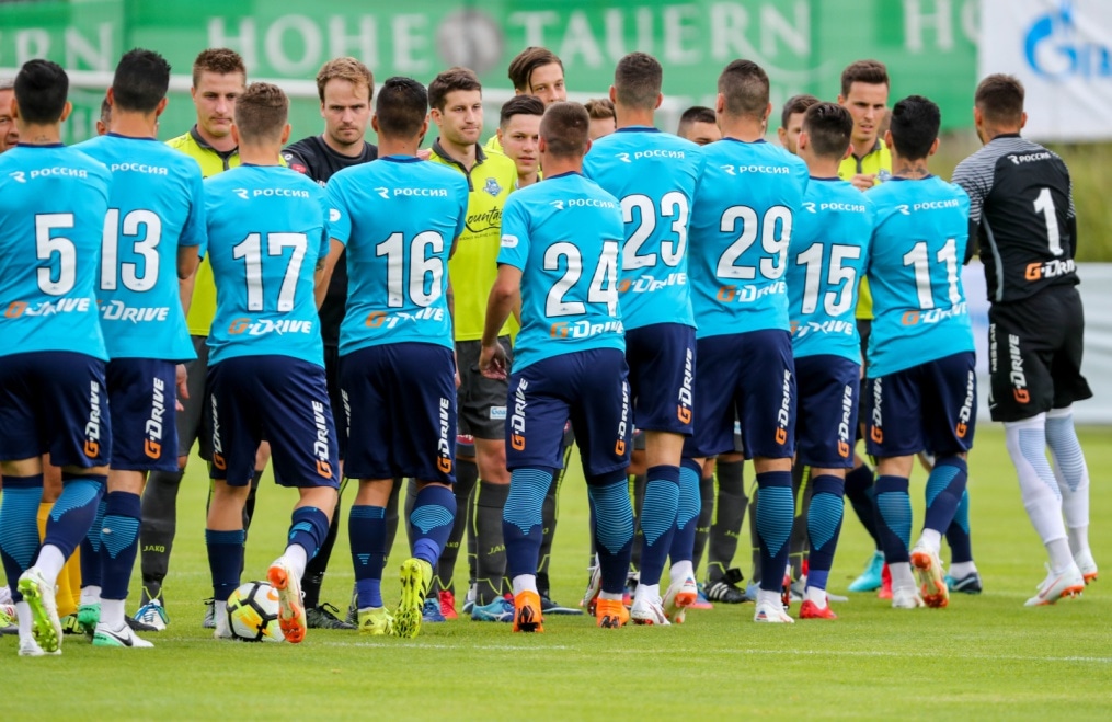 Товарищеский матч «Зенит» — «Пинцгау»