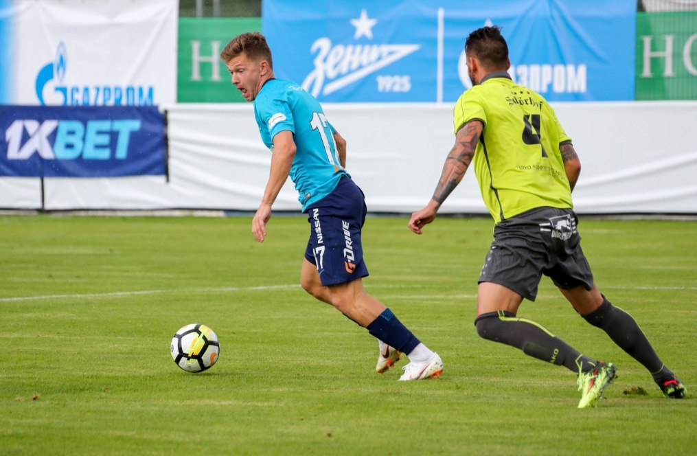 Товарищеский матч «Зенит» — «Пинцгау»