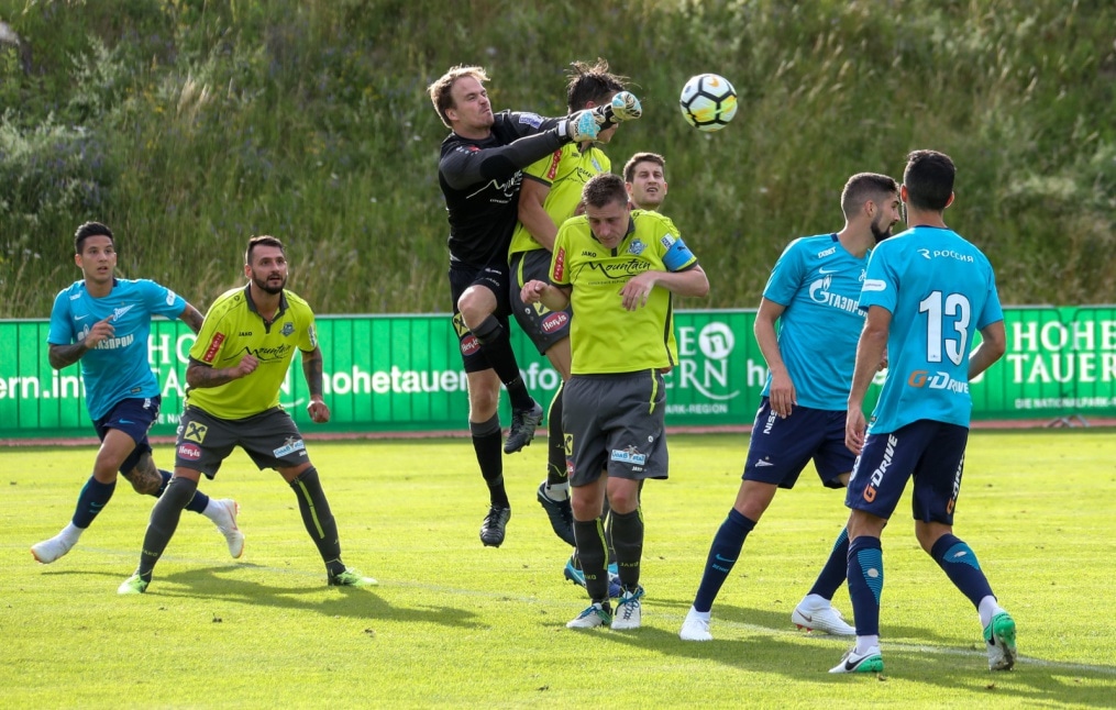 Товарищеский матч «Зенит» — «Пинцгау»