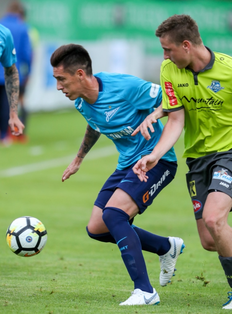 Товарищеский матч «Зенит» — «Пинцгау»