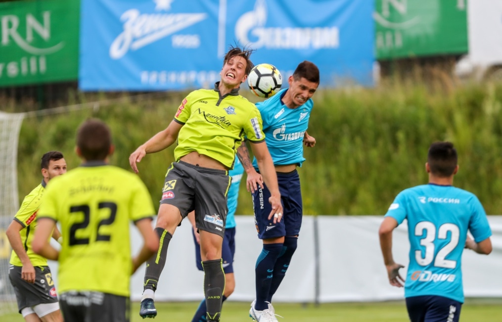 Товарищеский матч «Зенит» — «Пинцгау»