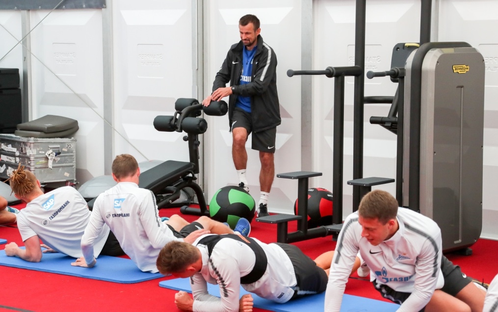 «Газпром» — тренировочные сборы в Австрии: 27 июня, утренняя тренировка