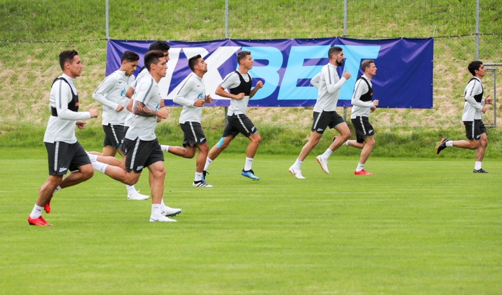 «Газпром» — тренировочные сборы в Австрии: 27 июня, утренняя тренировка