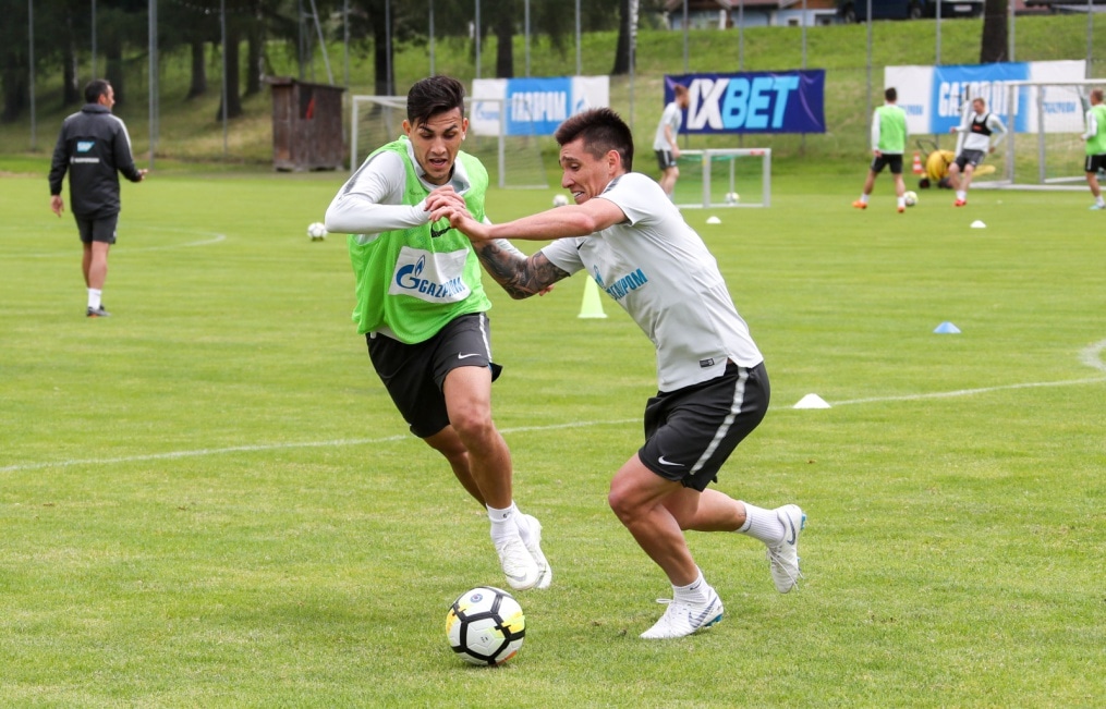 «Газпром» — тренировочные сборы в Австрии: 27 июня, утренняя тренировка