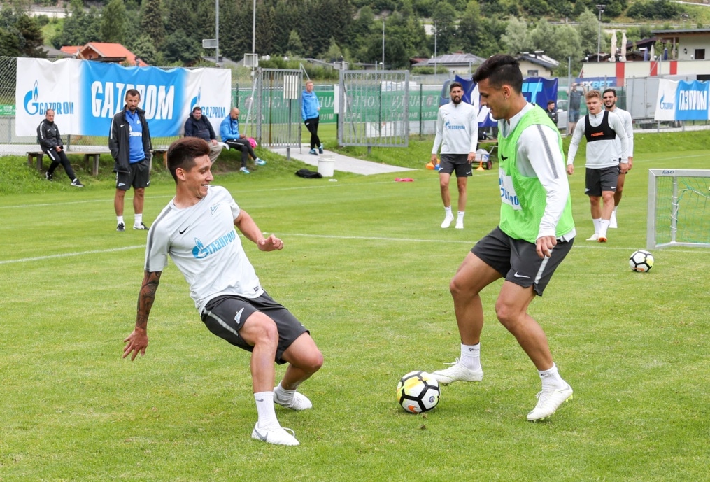 «Газпром» — тренировочные сборы в Австрии: 27 июня, утренняя тренировка