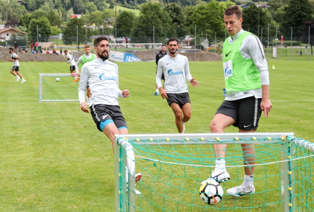 «Газпром» — тренировочные сборы в Австрии: 27 июня, утренняя тренировка