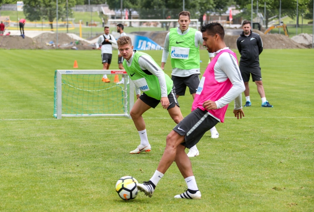 «Газпром» — тренировочные сборы в Австрии: 27 июня, утренняя тренировка