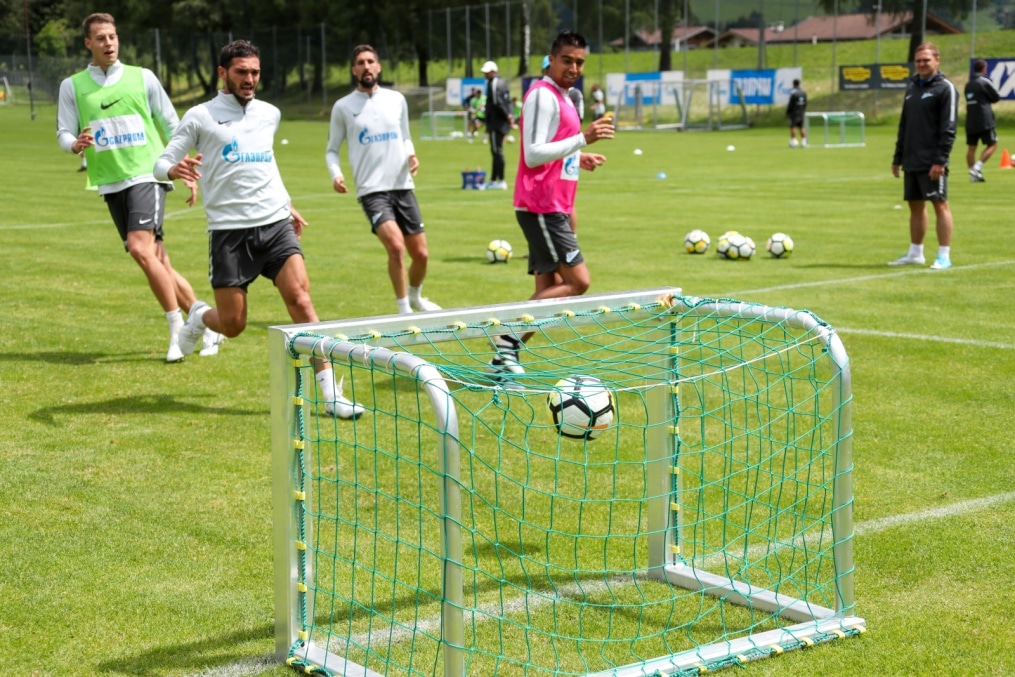 «Газпром» — тренировочные сборы в Австрии: 27 июня, утренняя тренировка