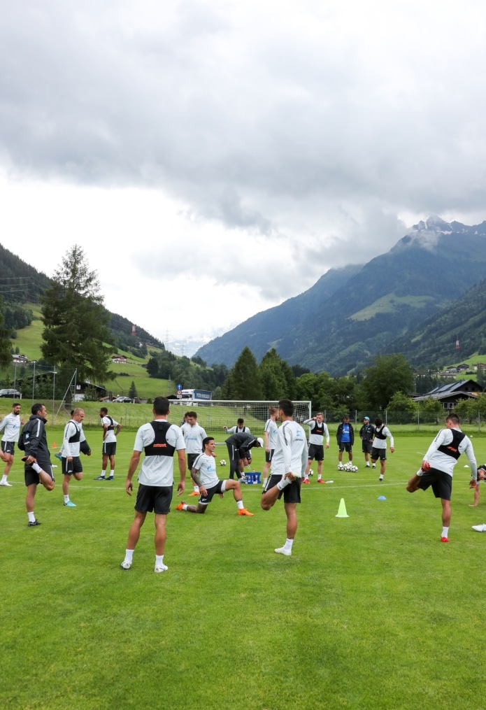 «Газпром» — тренировочные сборы в Австрии: 27 июня, утренняя тренировка