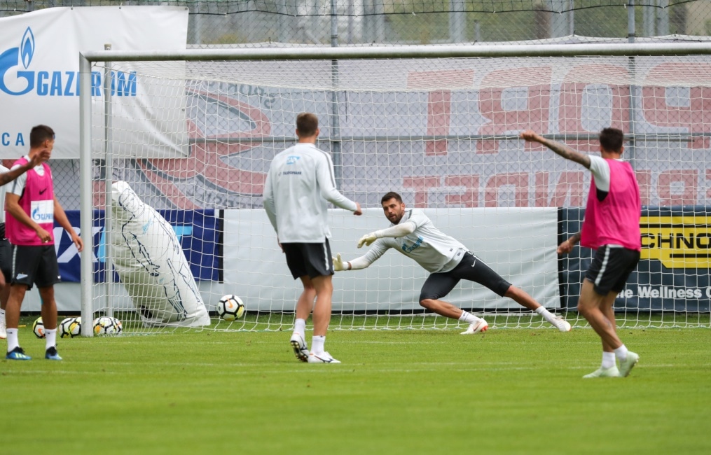 «Газпром» — тренировочные сборы в Австрии: 27 июня, утренняя тренировка