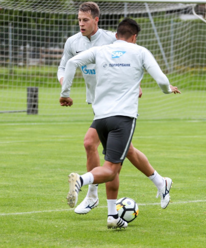 «Газпром» — тренировочные сборы в Австрии: 27 июня, утренняя тренировка