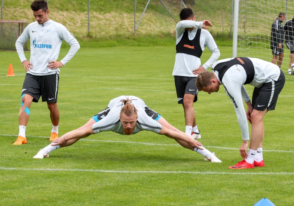 «Газпром» — тренировочные сборы в Австрии: 27 июня, утренняя тренировка