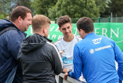 «Газпром» — тренировочные сборы в Австрии: 27 июня, утренняя тренировка