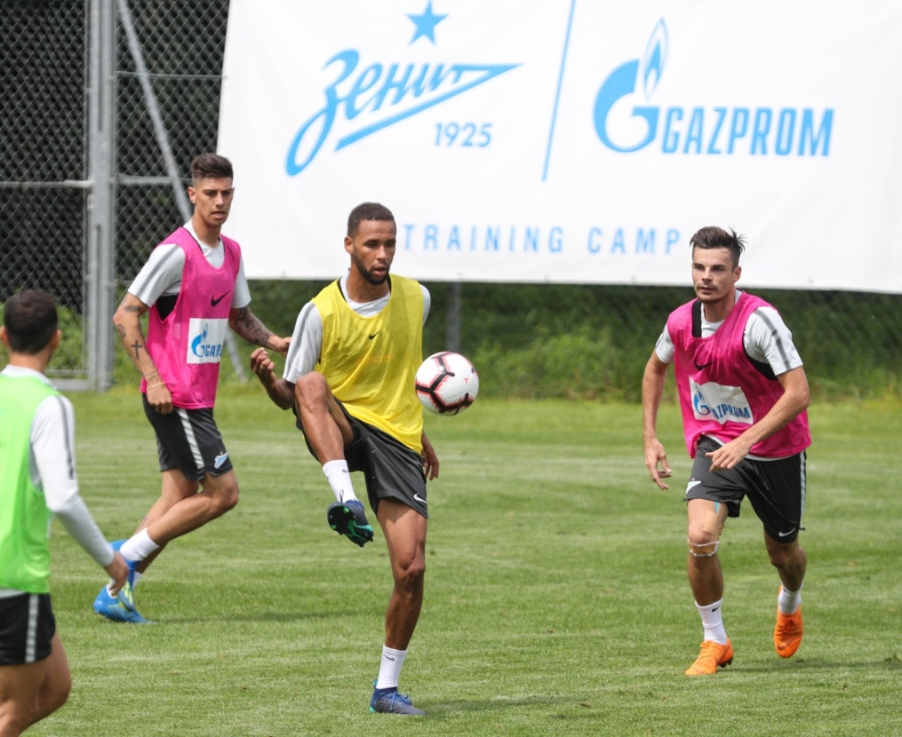 Вторые «Газпром» — тренировочные сборы в Австрии: 5 июля, утренняя тренировка