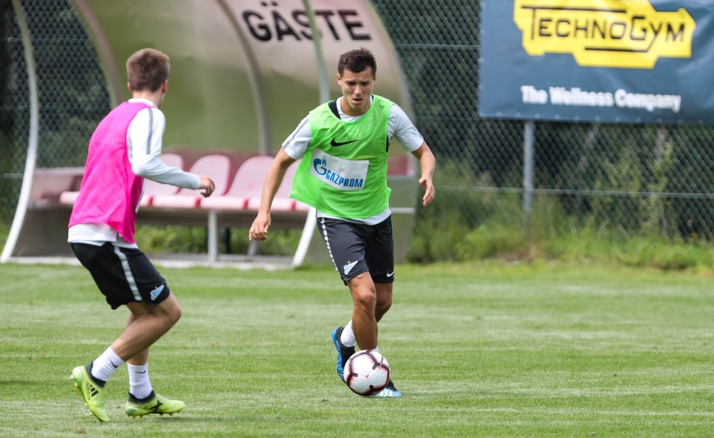 Вторые «Газпром» — тренировочные сборы в Австрии: 5 июля, утренняя тренировка