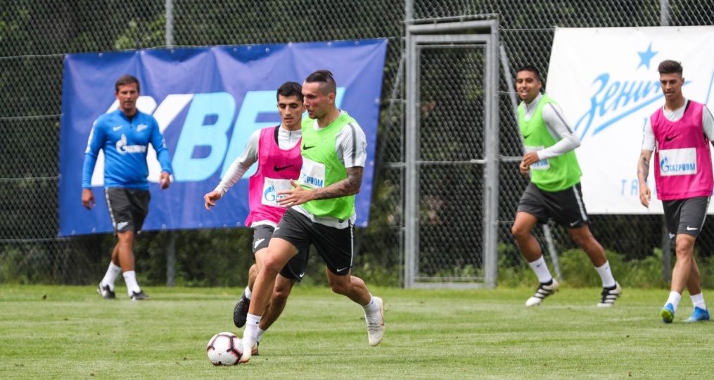 Вторые «Газпром» — тренировочные сборы в Австрии: 5 июля, утренняя тренировка