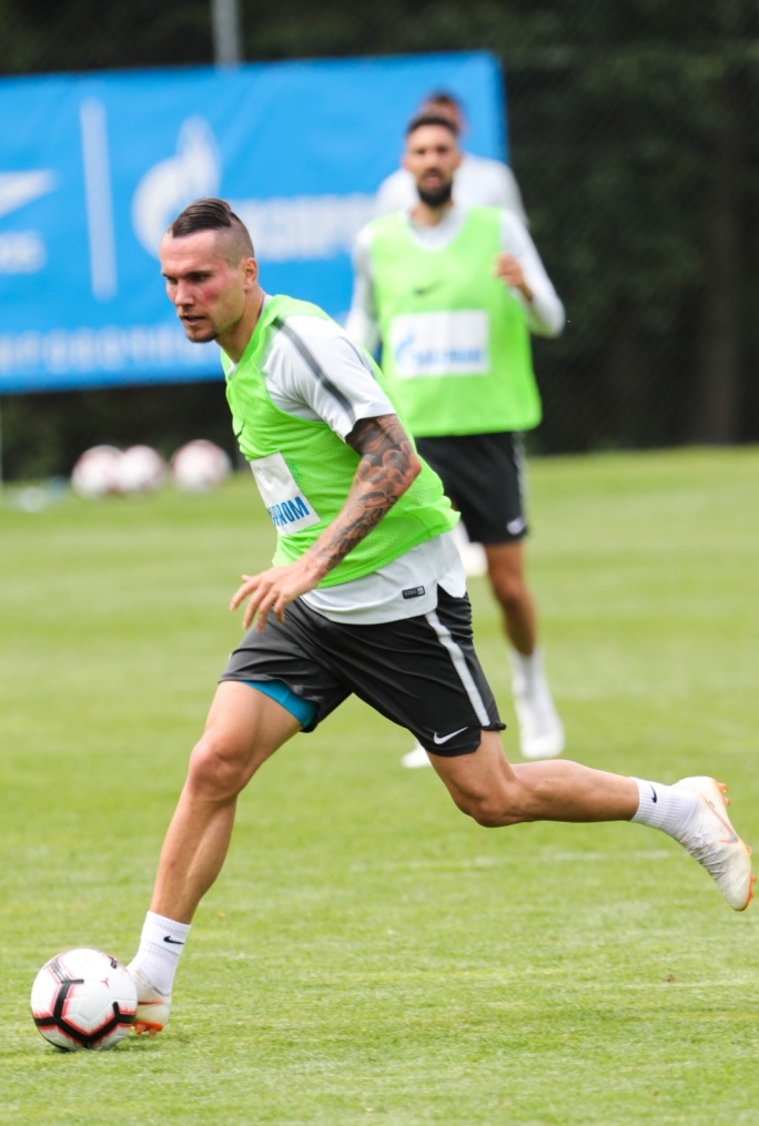 Вторые «Газпром» — тренировочные сборы в Австрии: 5 июля, утренняя тренировка