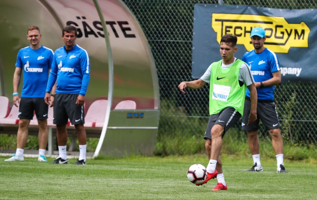 Вторые «Газпром» — тренировочные сборы в Австрии: 5 июля, утренняя тренировка