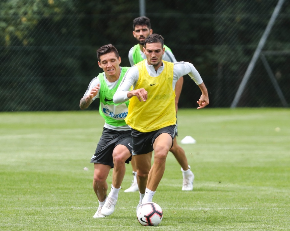 Вторые «Газпром» — тренировочные сборы в Австрии: 5 июля, утренняя тренировка