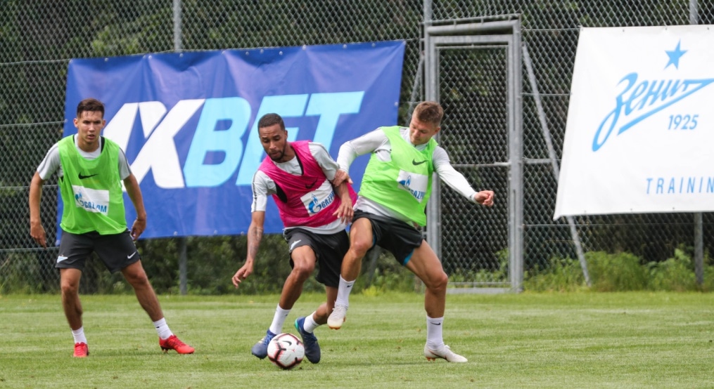 Вторые «Газпром» — тренировочные сборы в Австрии: 5 июля, утренняя тренировка