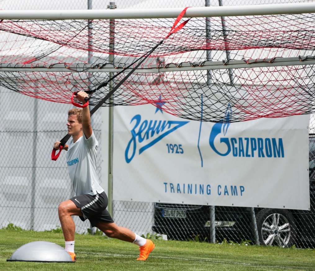Вторые «Газпром» — тренировочные сборы в Австрии: 5 июля, утренняя тренировка