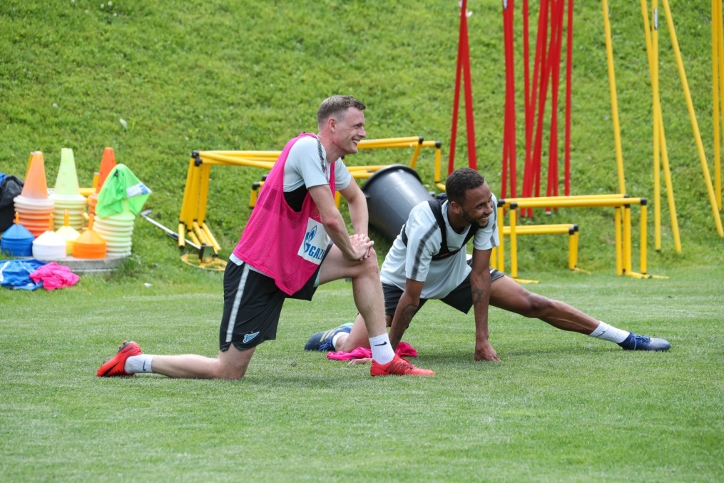 Вторые «Газпром» — тренировочные сборы в Австрии: 5 июля, утренняя тренировка