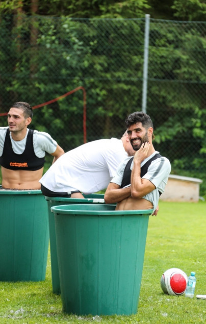 Вторые «Газпром» — тренировочные сборы в Австрии: 5 июля, утренняя тренировка