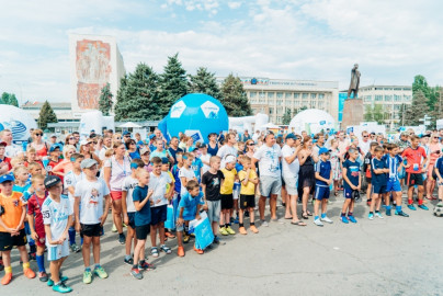 Фоторепортаж о Большом фестивале футбола в Саратове