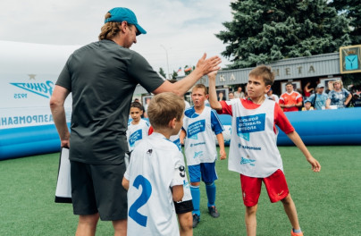 Фоторепортаж о Большом фестивале футбола в Саратове