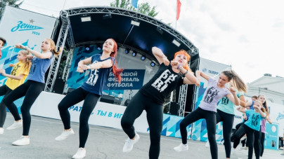 Фоторепортаж о Большом фестивале футбола в Саратове