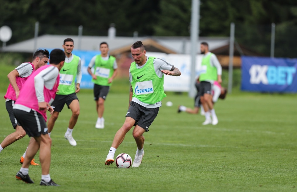 Вторые «Газпром» — тренировочные сборы в Австрии: утренняя тренировка 7 июля