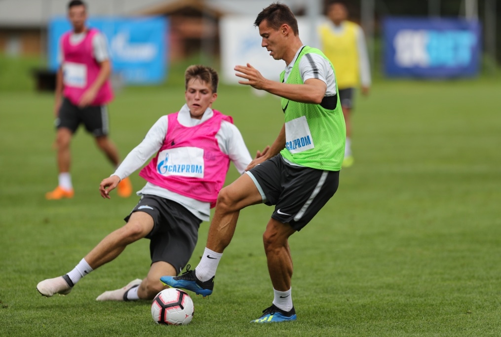 Вторые «Газпром» — тренировочные сборы в Австрии: утренняя тренировка 7 июля