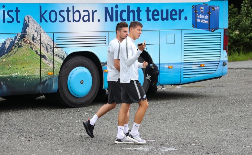 Вторые «Газпром» — тренировочные сборы в Австрии: утренняя тренировка 7 июля