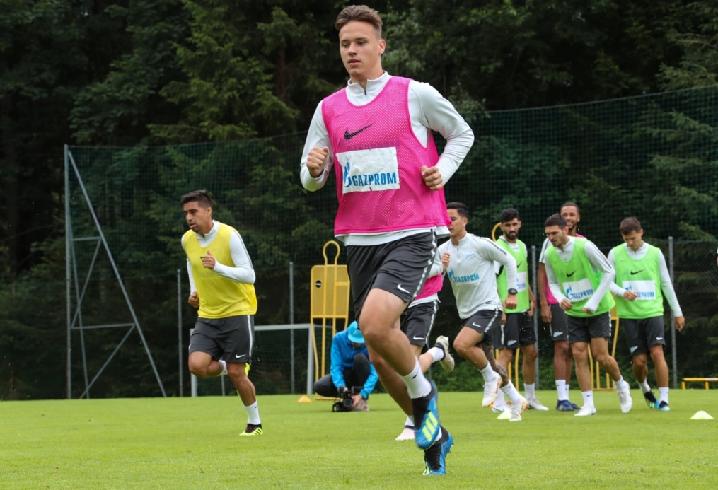 Вторые «Газпром» — тренировочные сборы в Австрии: утренняя тренировка 7 июля