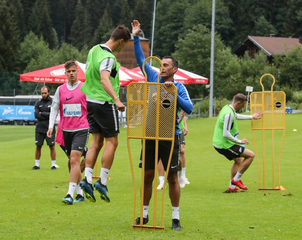 Вторые «Газпром» — тренировочные сборы в Австрии: утренняя тренировка 7 июля