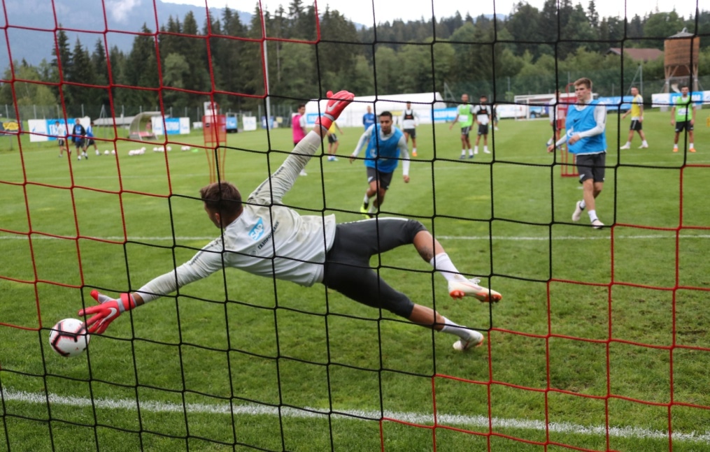 Вторые «Газпром» — тренировочные сборы в Австрии: утренняя тренировка 7 июля