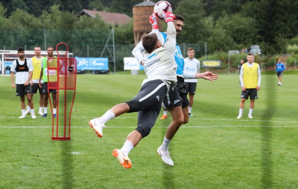 Вторые «Газпром» — тренировочные сборы в Австрии: утренняя тренировка 7 июля