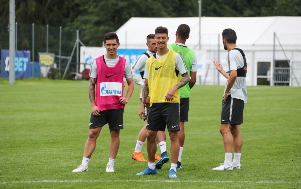 Вторые «Газпром» — тренировочные сборы в Австрии: утренняя тренировка 7 июля